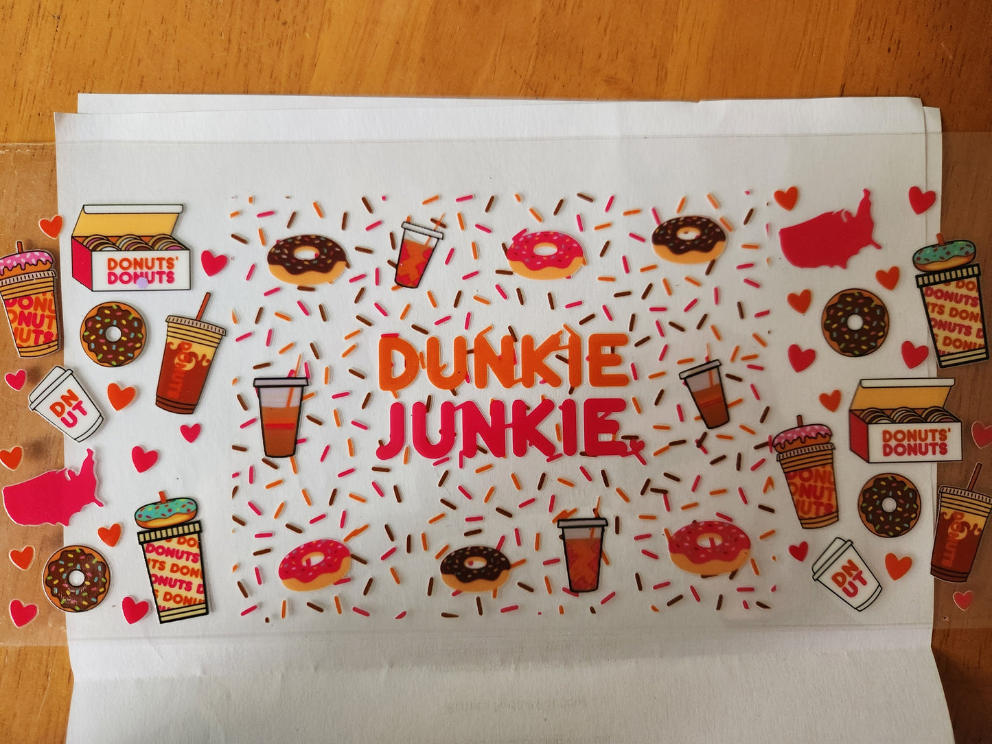 Cup Wrap- Dunkie Junkie