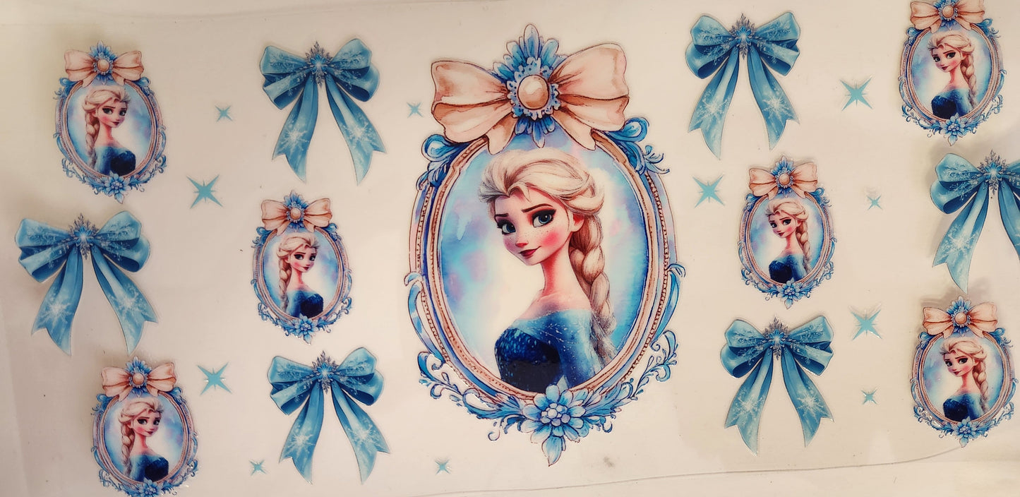 UVDTF 16oz Cup Wrap- Ice Queen