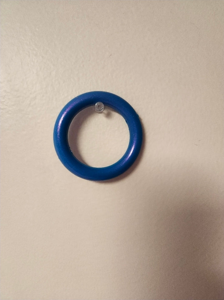 65mm Silicone Rings- Blue Shimmer