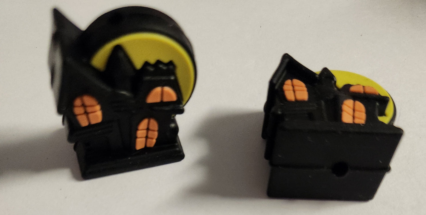 3D Silicone Focal- Haunted House