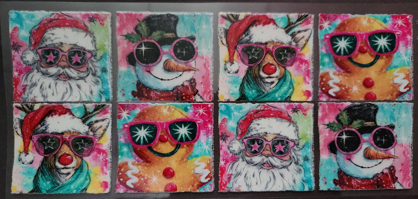 Cup Wrap- Holiday Friends