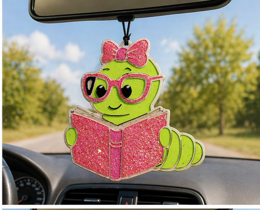 Custom Freshie- Bookworm