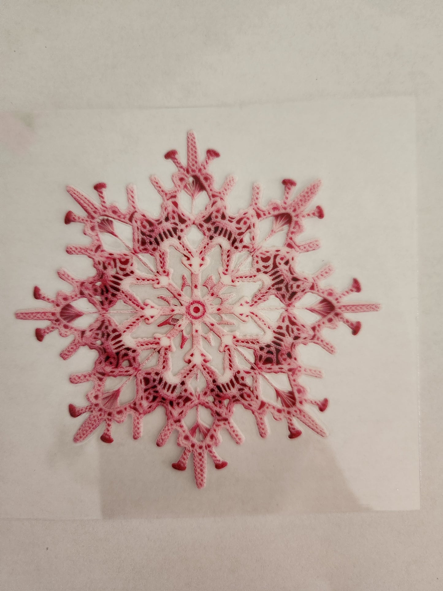 UVDTF DecalCup Wrap- Snowflake