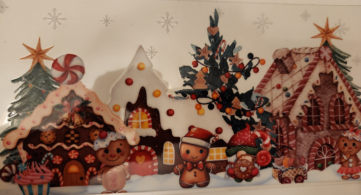Cup Wrap- Gingerbread