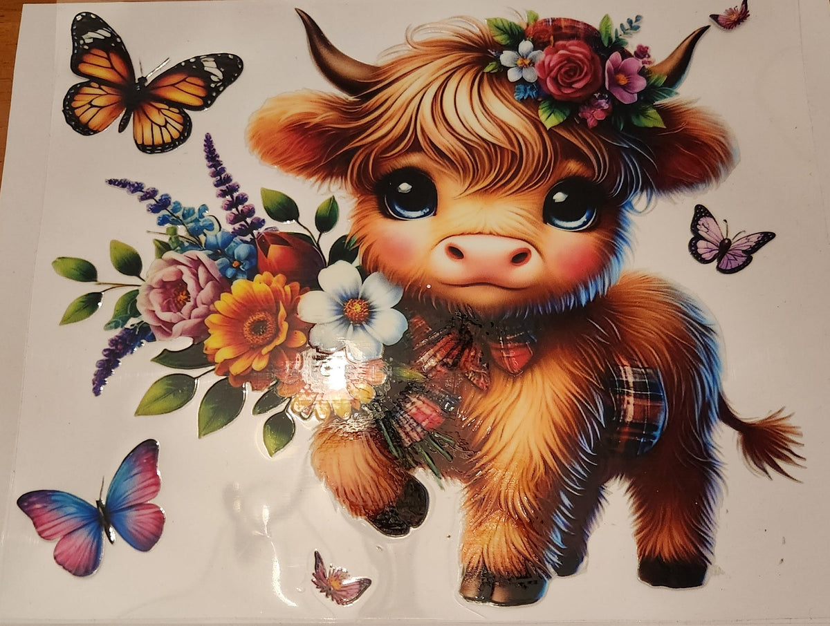 UVDTF Wrap- 20oz Cow