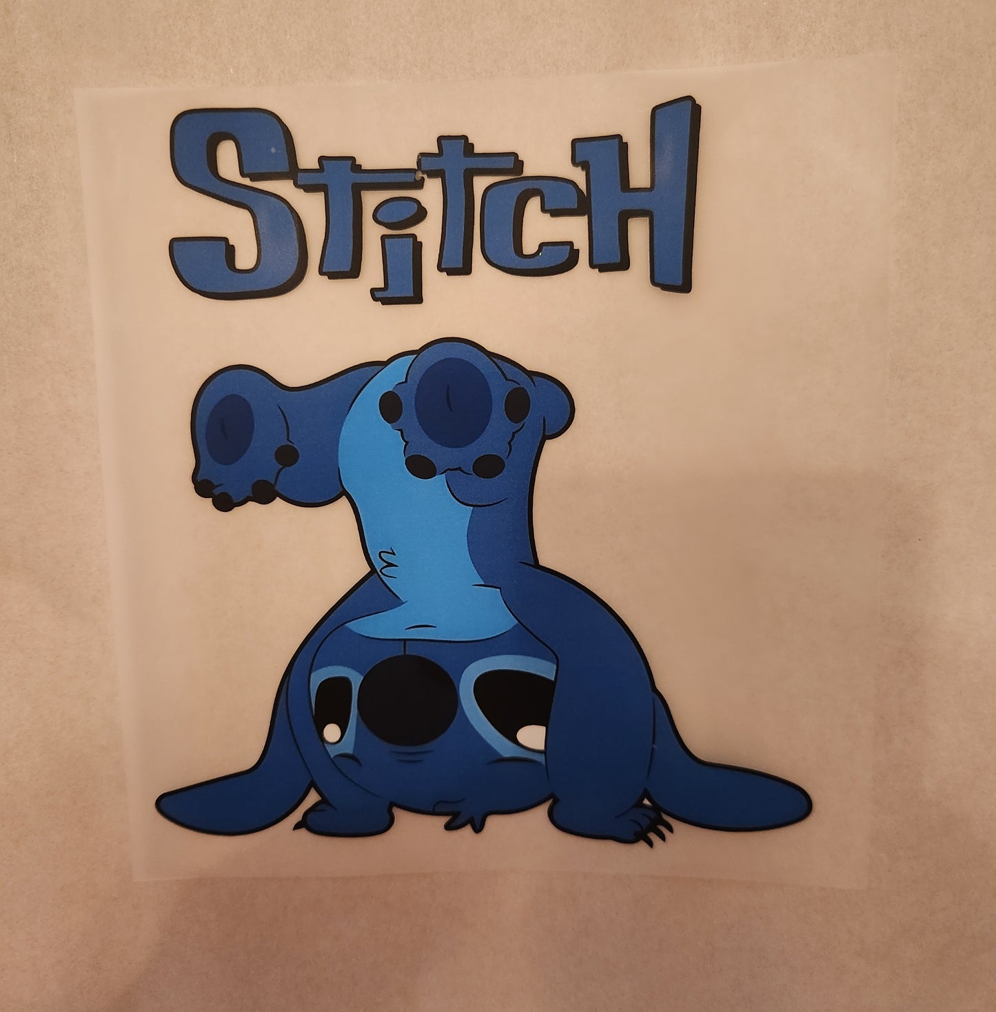 Child Size Heat Transfer- Blue Guy
