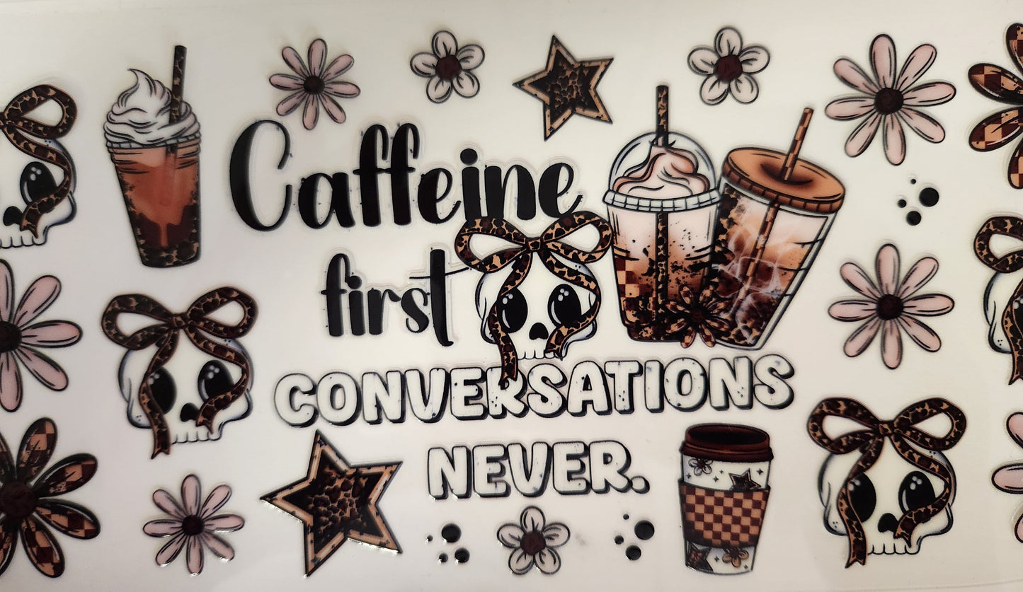 UVDTF 16oz Wrap- Coffee First