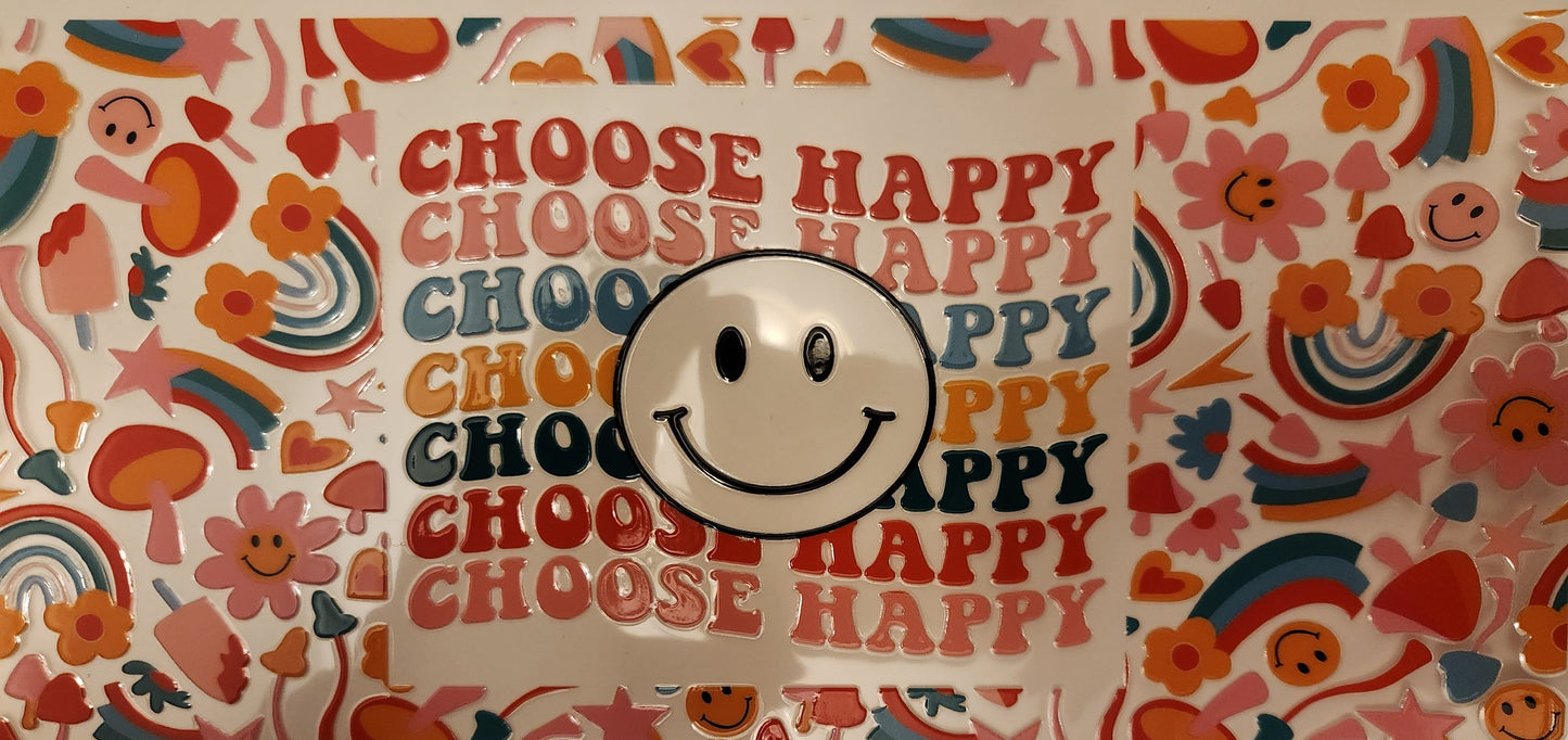 UVDTF 16oz Wrap- Choose Happy