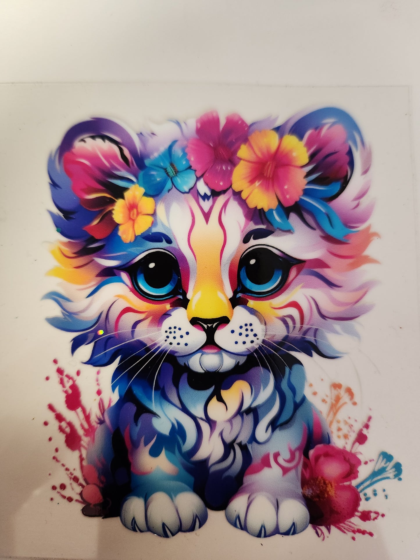 UVDTF Decal Cup Wrap- LF Cat