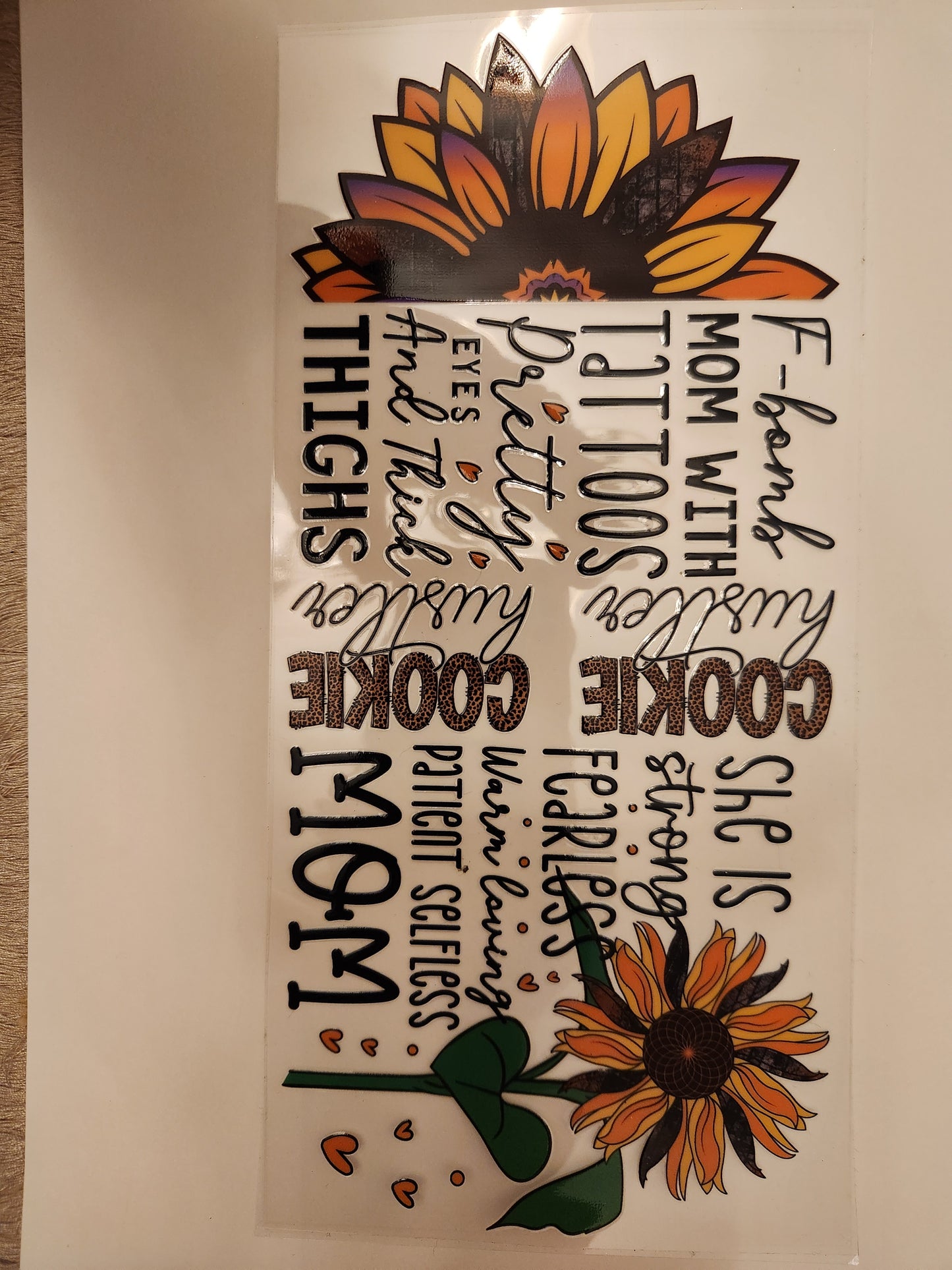 Cup Wrap- F Bomb Mom