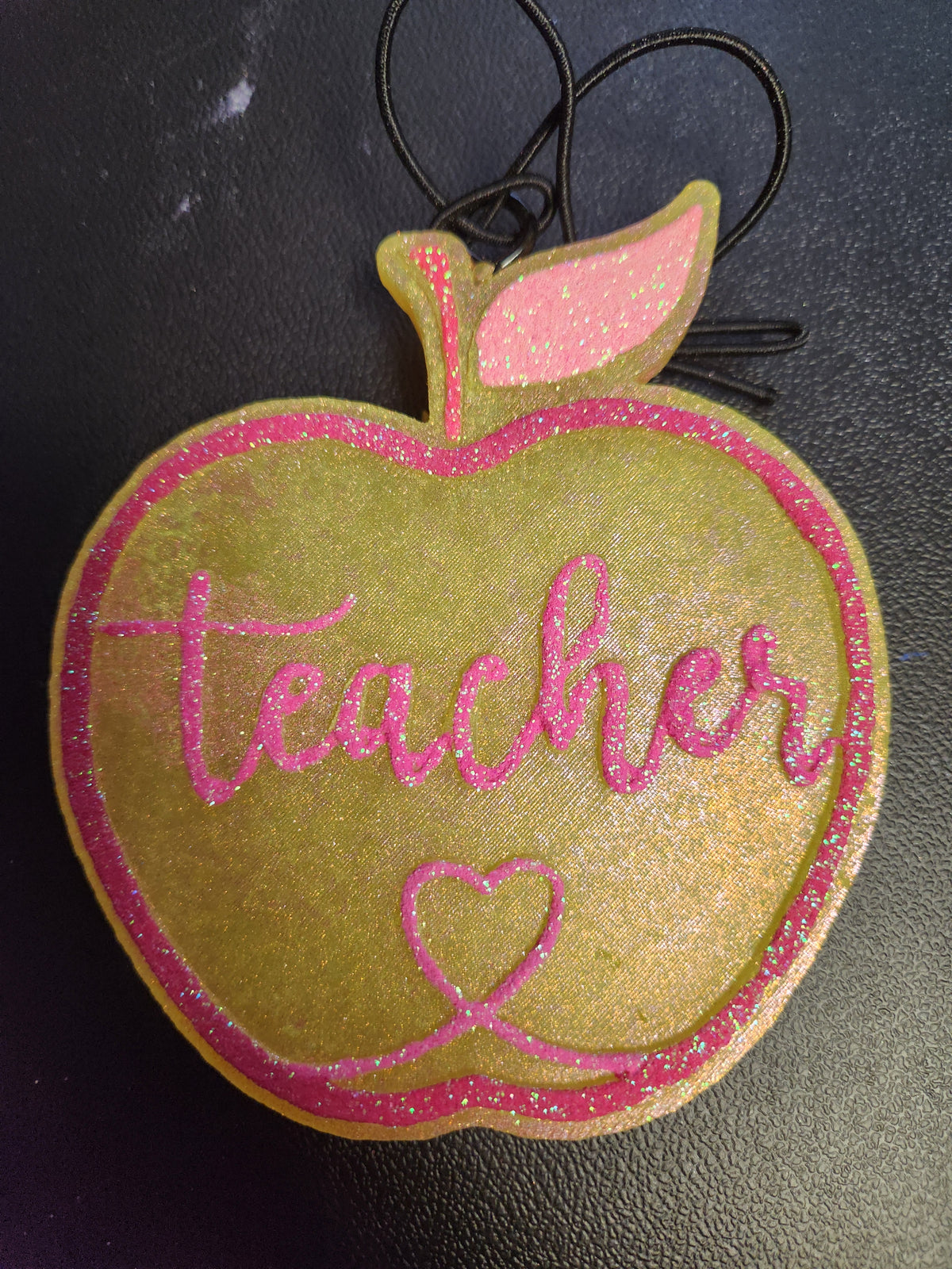 Custom Freshie-Teacher Apple