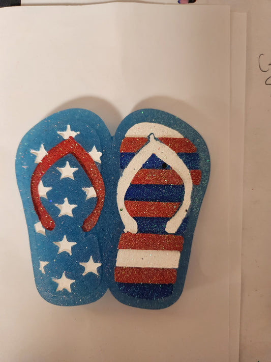 Custom Freshie- Flipflops