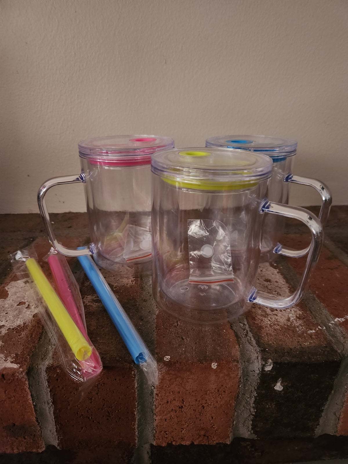 17oz Acrylic Snowglobe Cup- Custom