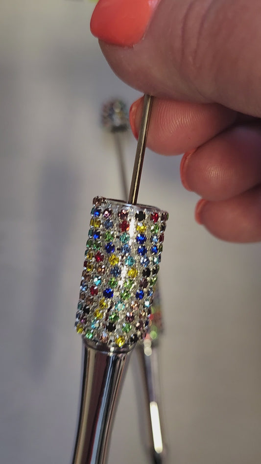 Beadable Fancy Pen Blanks- Bling Bling