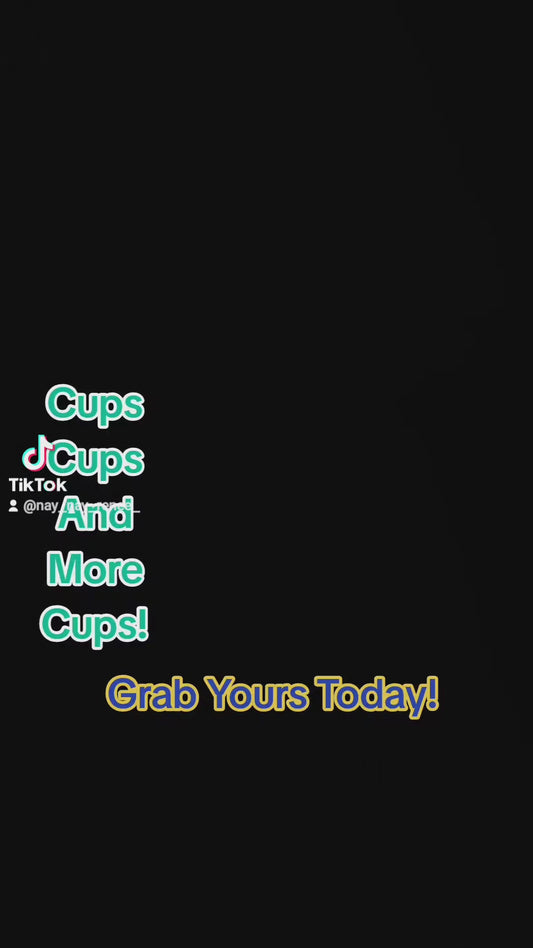 24oz Tapered Snowglobe Cup