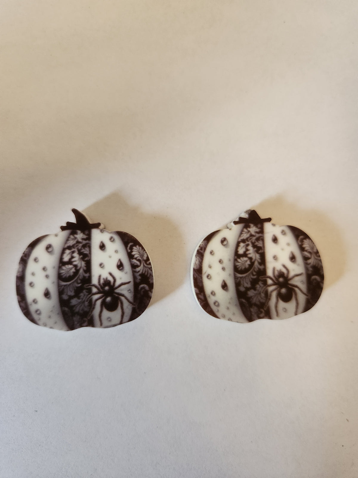 2D Silicone Focal- Spooky Pumpkin