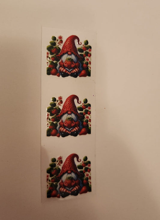 UVDTF Pen Wrap- Gnomes (single)