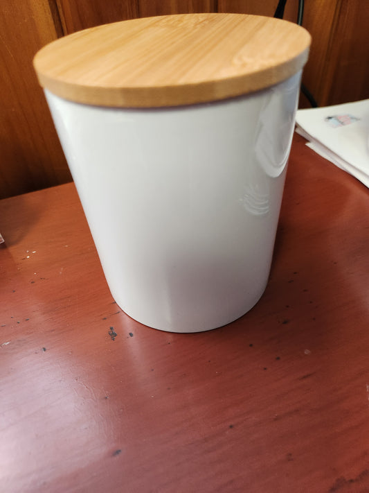 Porcelain Jars + Decal