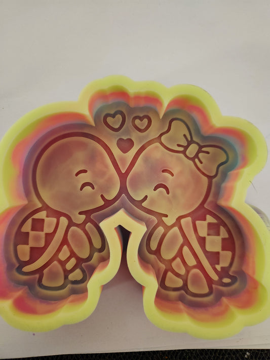 Custom Freshie- Turtle Love