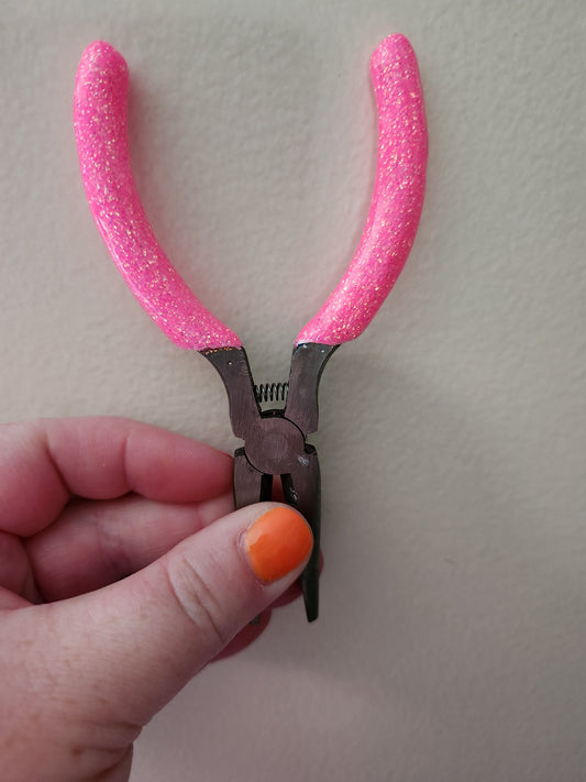 Custom Glittered Crafting Pliers