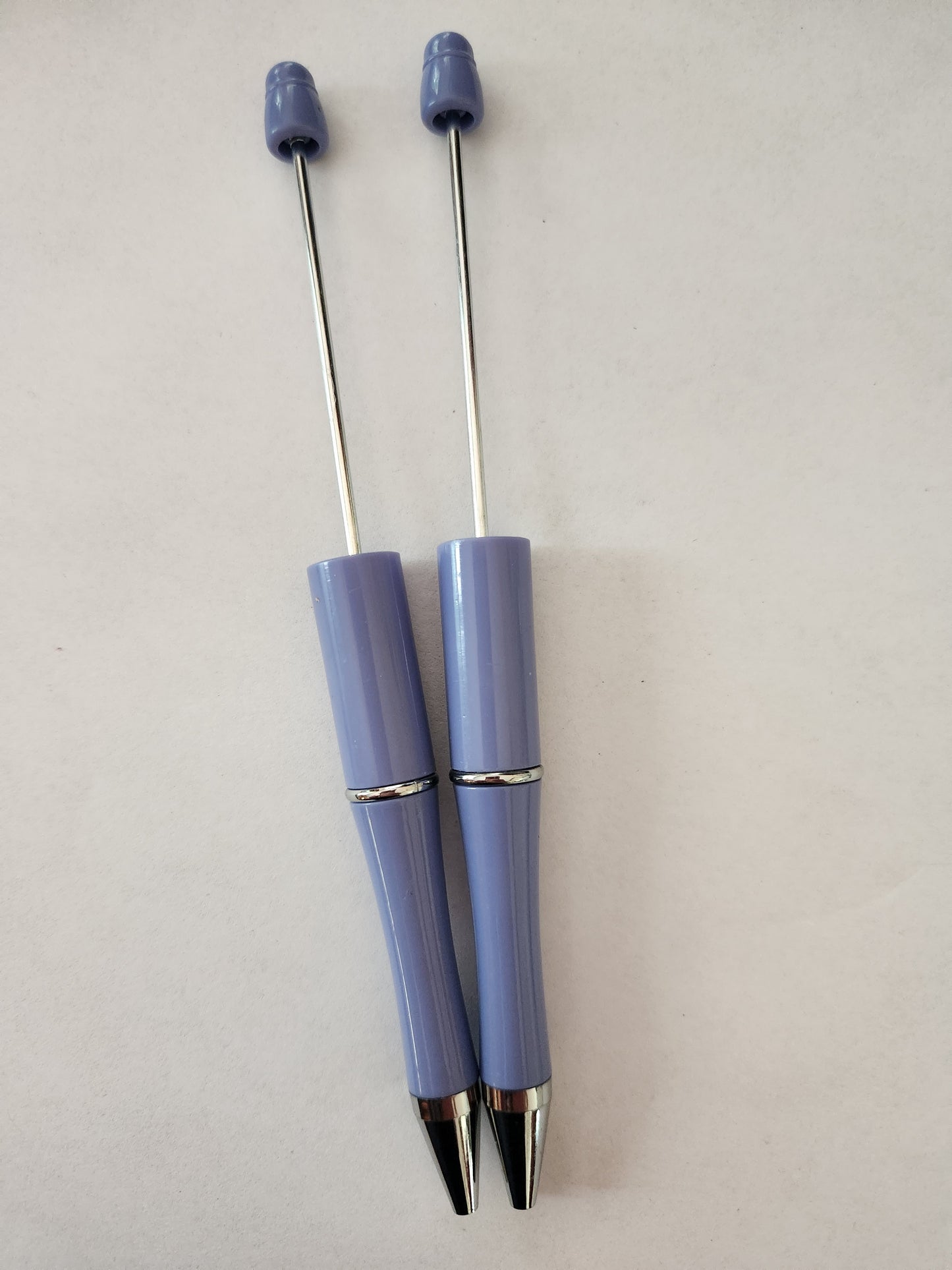 Beadable Pen Blanks- Periwinkle