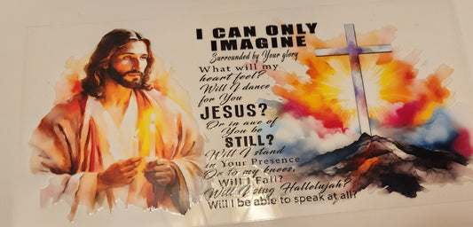 UVDTF Wrap 16oz- Jesus