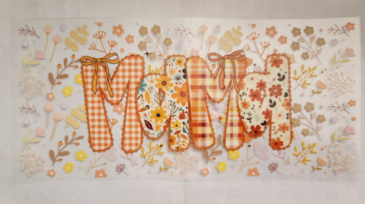 UVDTF Wrap Decal - Fall Vibes Mama