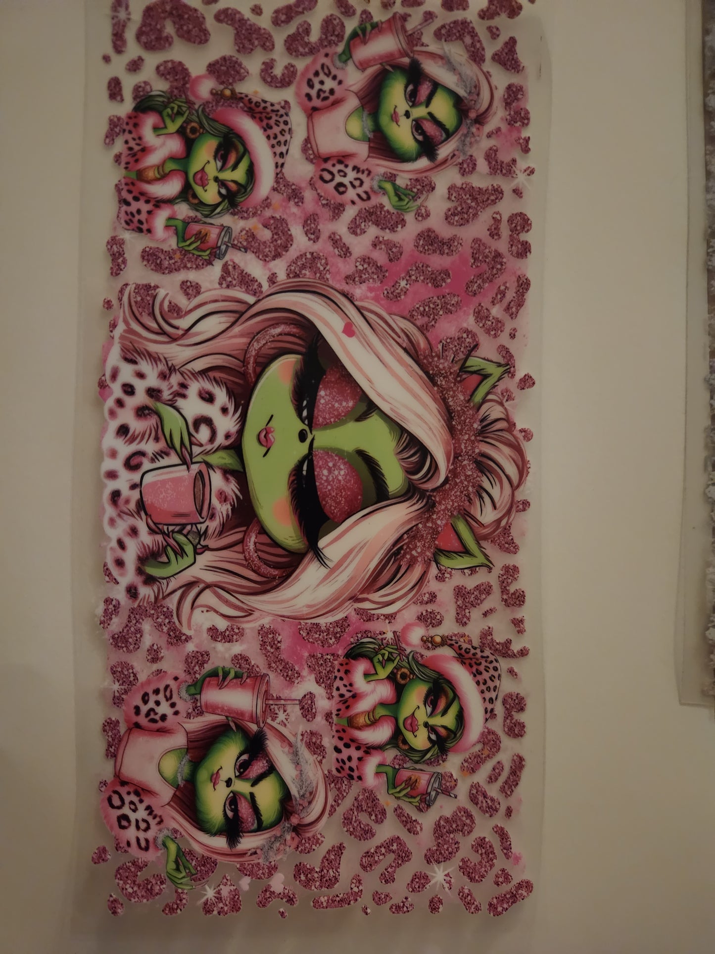 Cup Wrap- Green Girl