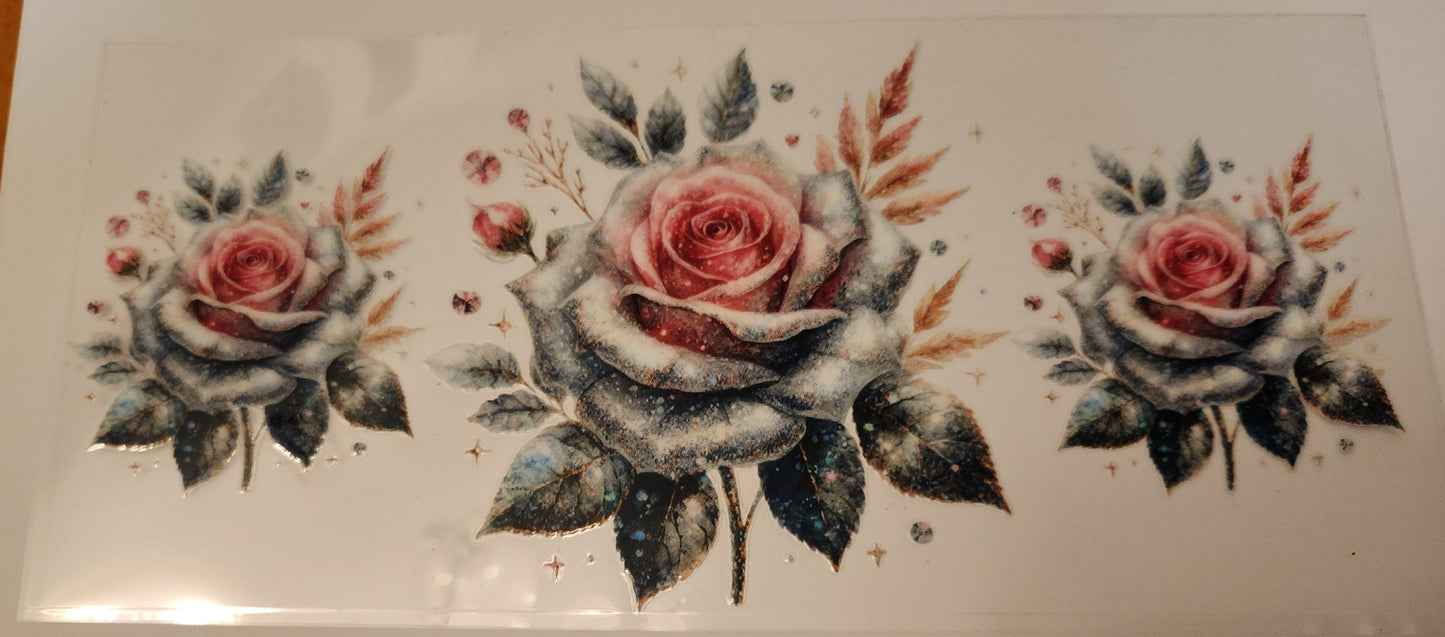 UVDTF Decal- Flowers