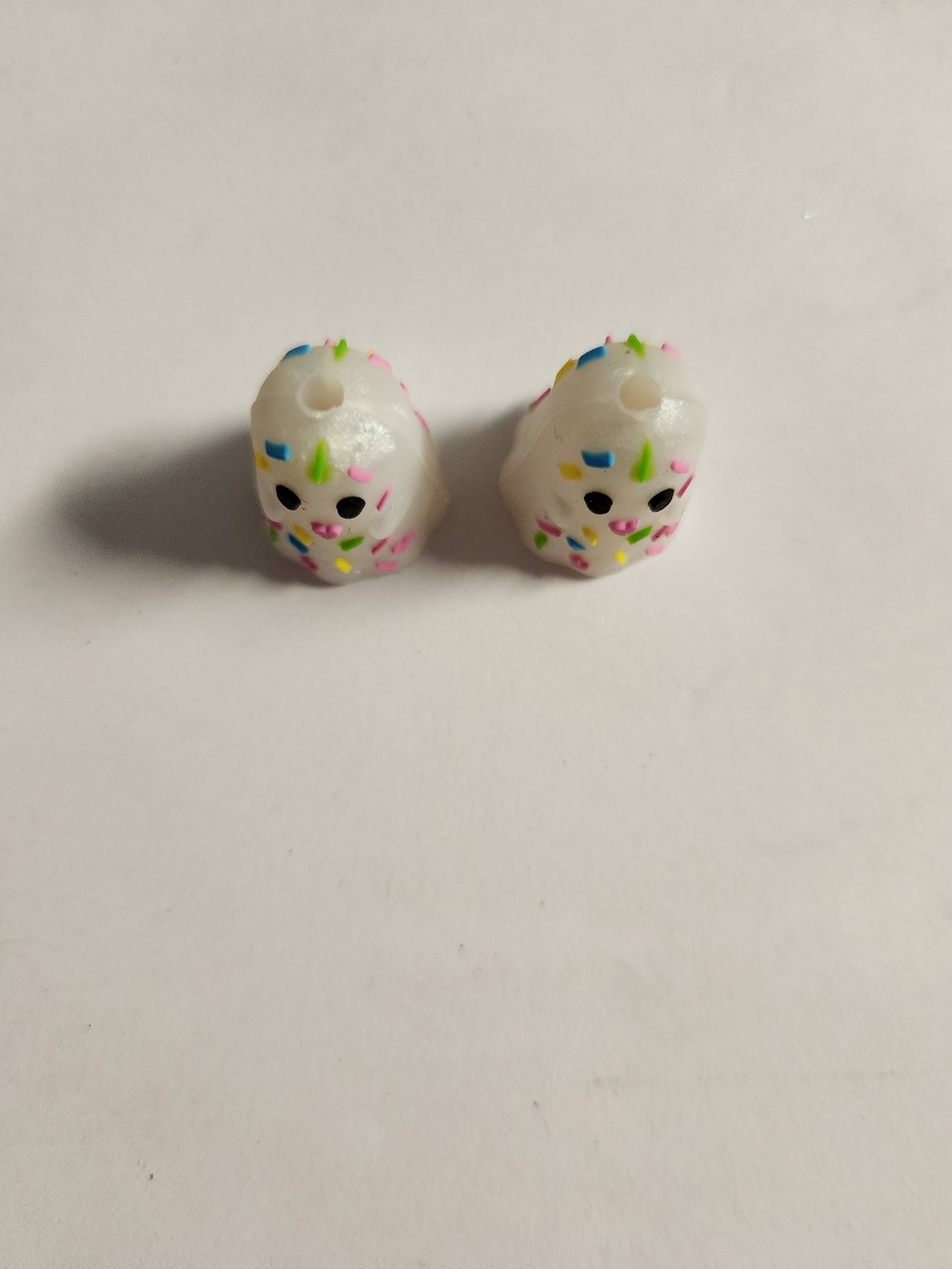 3D Silicone Focal- Sprinkle Ghost
