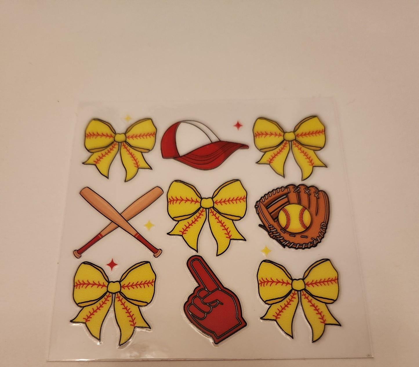 UVDTF Decal- Softball