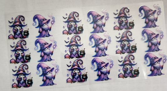 UVDTF Wrap Decal - Wizard Gnome