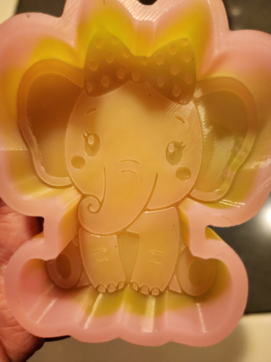 Custom Freshie- Vent Clips Adorable Elephant