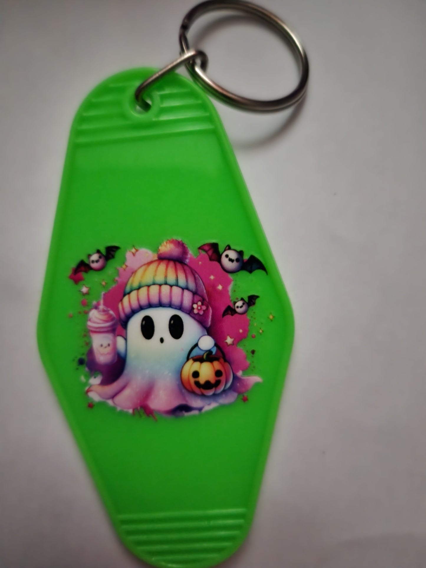 Spooky Season Hotel Keychain
