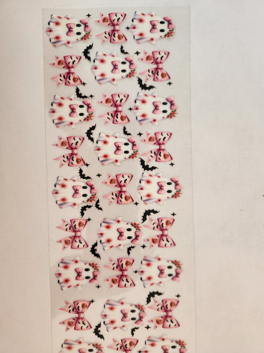 Cup Wrap- 11oz Ghosty Bats