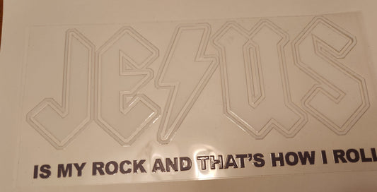 UVDTF Wrap 16oz- Jesus is My Rock