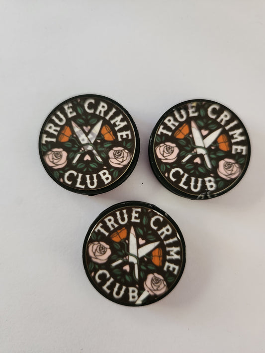 2D Silicone Focal- T- Crime Club