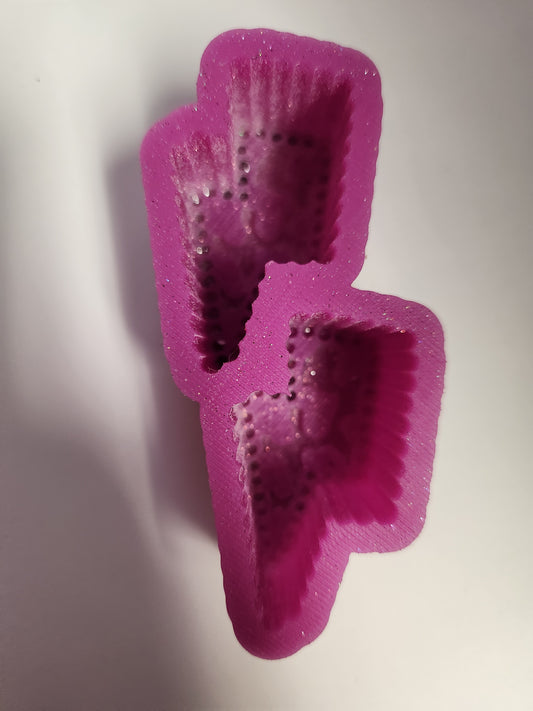 Custom Freshie- Lightning Bolt Set- Full size + Vent Clips