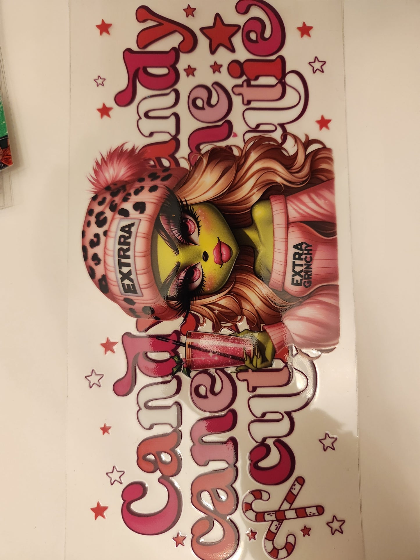 Cup Wrap- Candy Cane Cutie