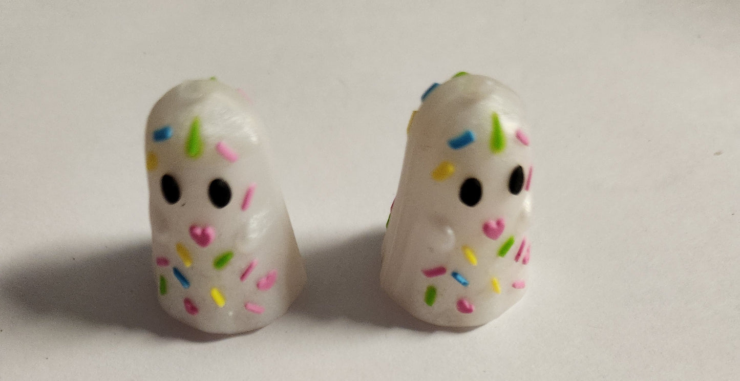 3D Silicone Focal- Sprinkle Ghost
