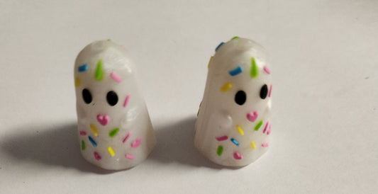 3D Silicone Focal- Sprinkle Ghost