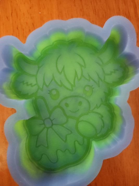 Custom Freshie- Candy Apple Cow Cutie