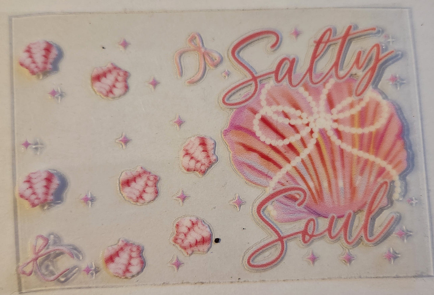 UVDTF Credit Card Wrap- Salty