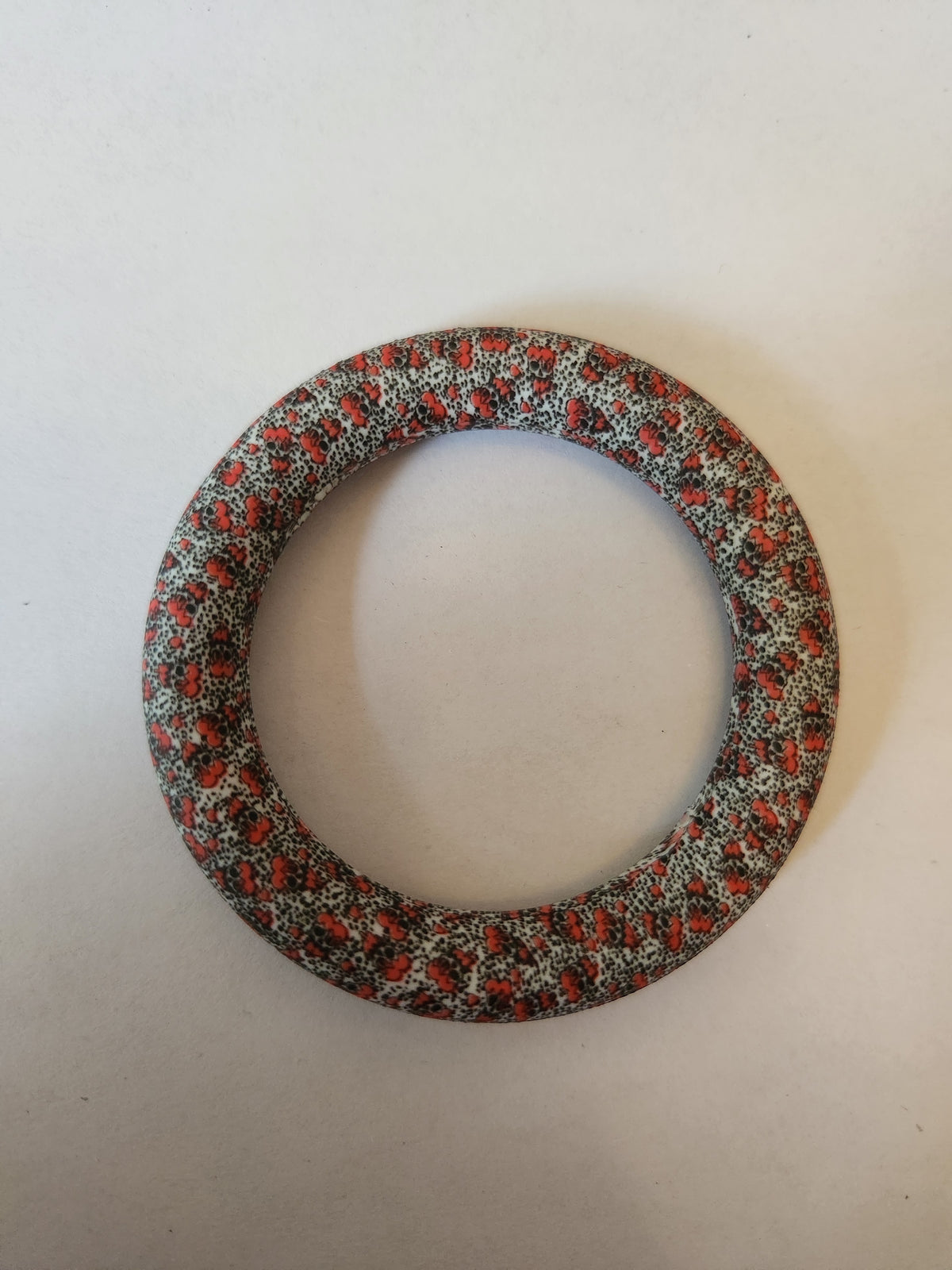 65mm Silicone Rings- Leopard Skulls