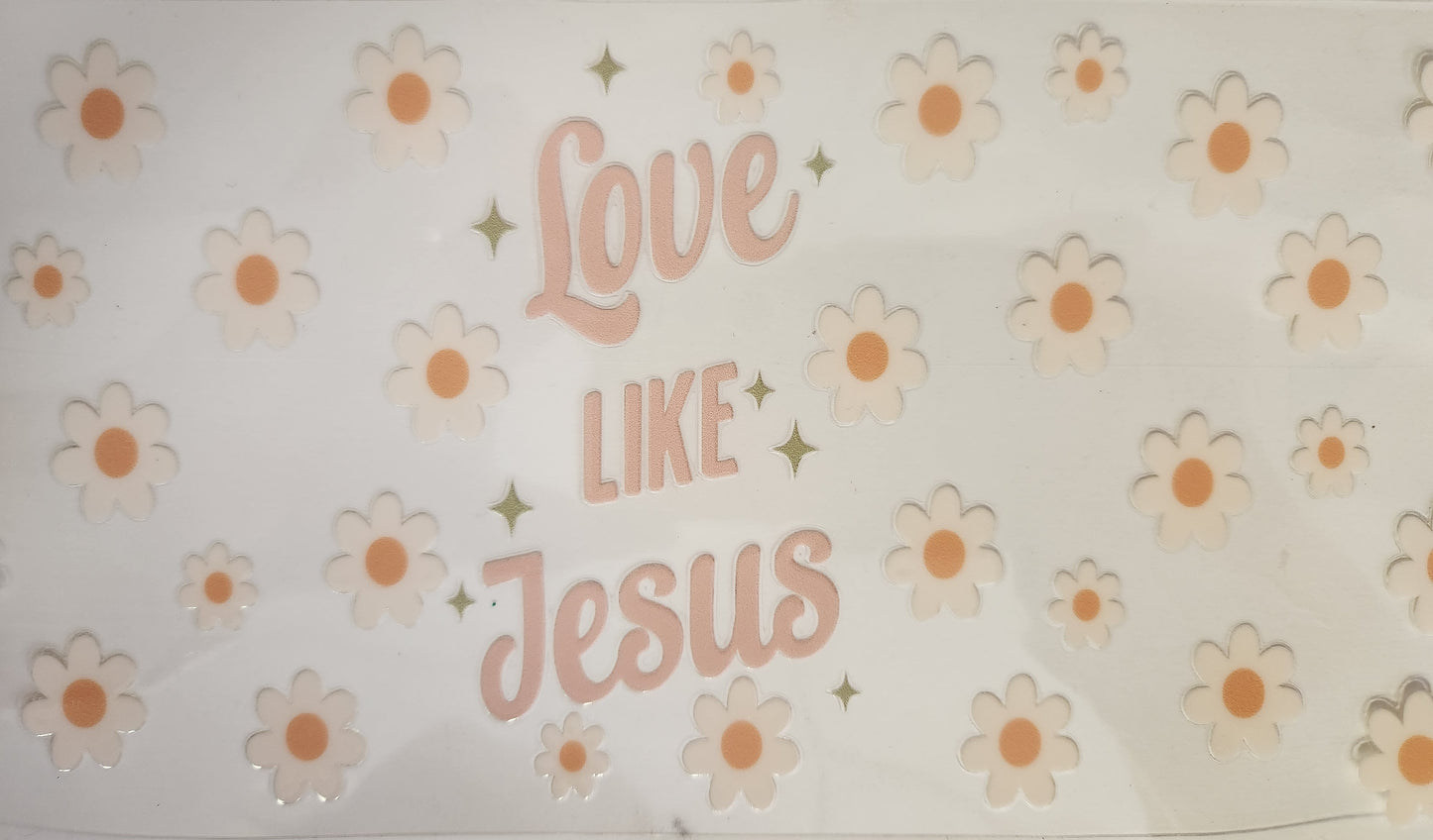 UVDTF 16oz Cup- Love Like Jesus