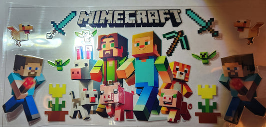 UVDTF Wrap- Minecraft