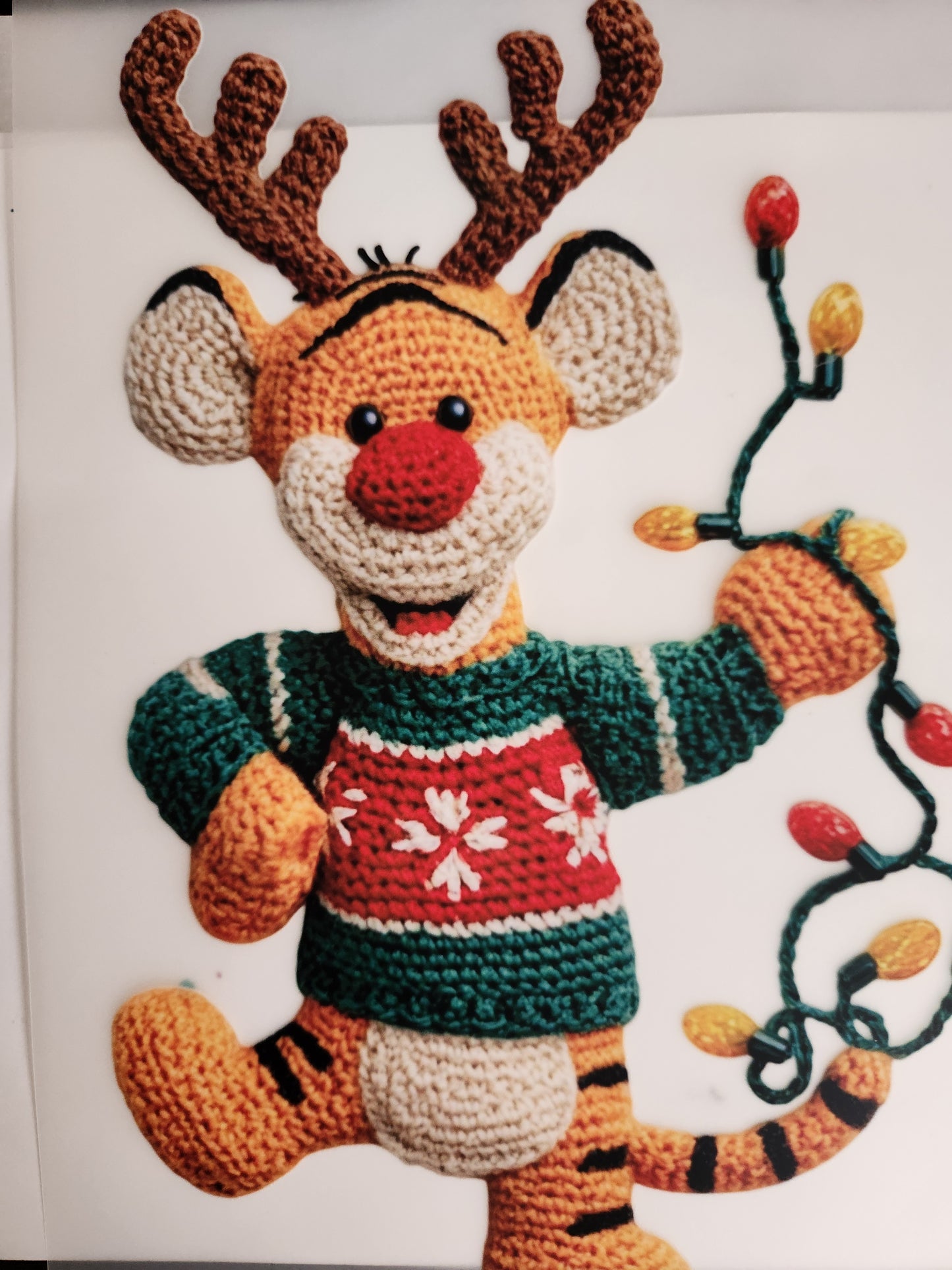 Adult SizeHeat Transfer- Tigger