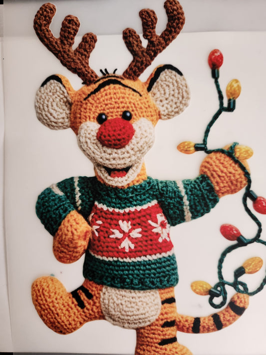 Adult SizeHeat Transfer- Tigger