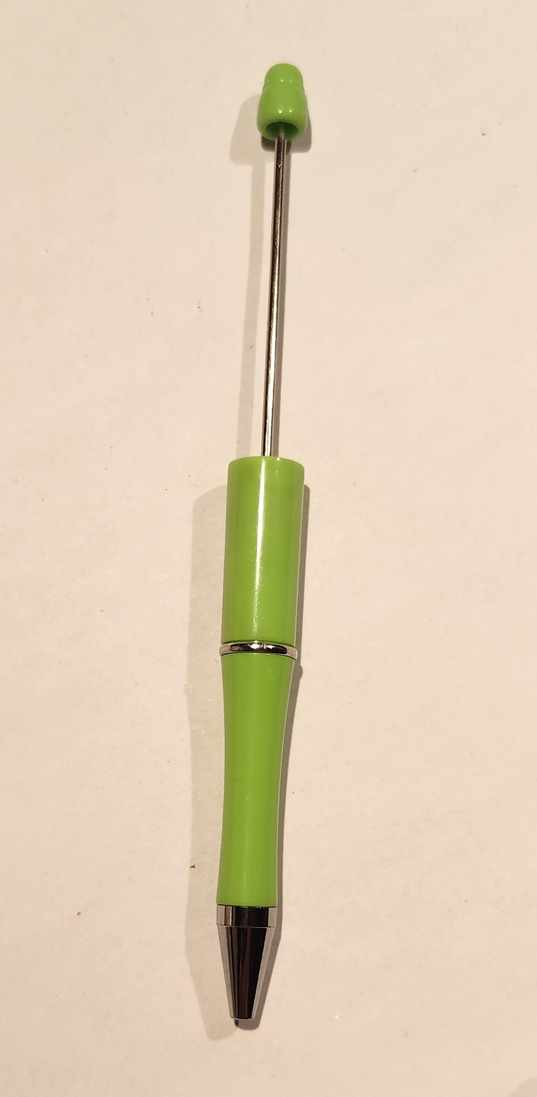 Beadable Pen Blanks- Lime Green