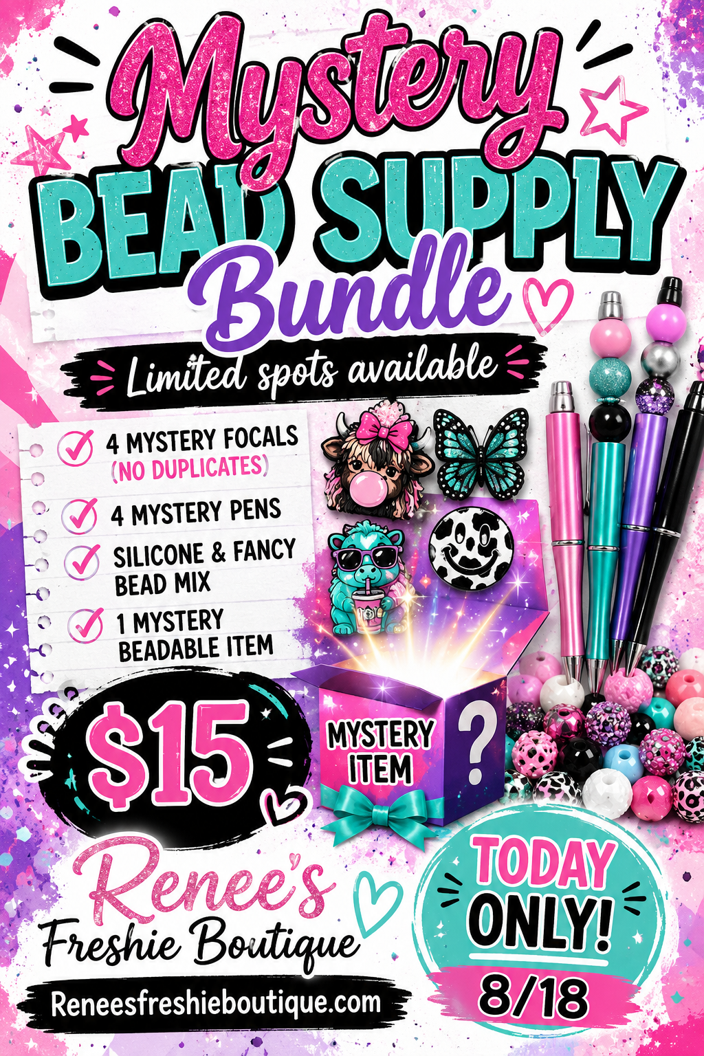Mystery Bead Supply Bundle